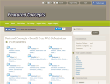 Tablet Screenshot of featuredconcepts.com